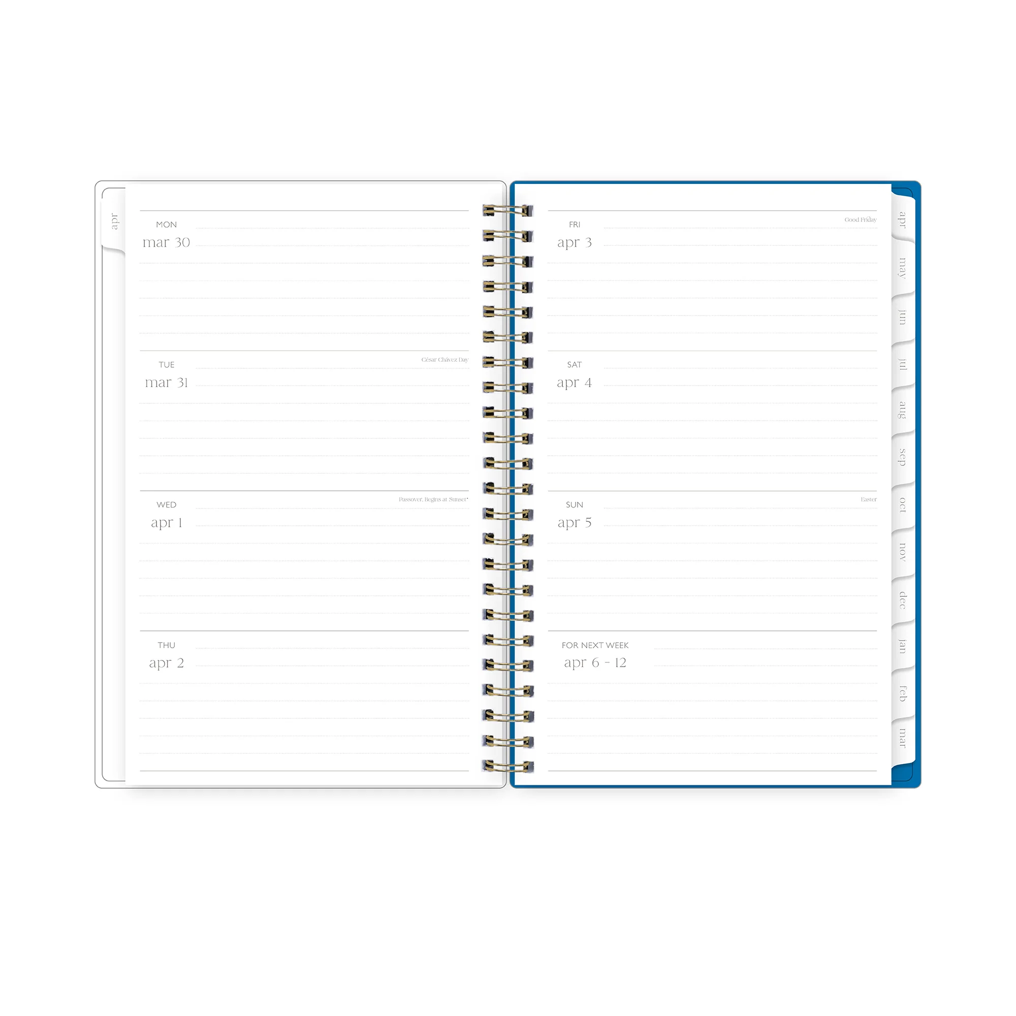 Atrani Lemons 2026-2027 Weekly 15-Month 5x8 Planning Calender - Rhi James - Image 3