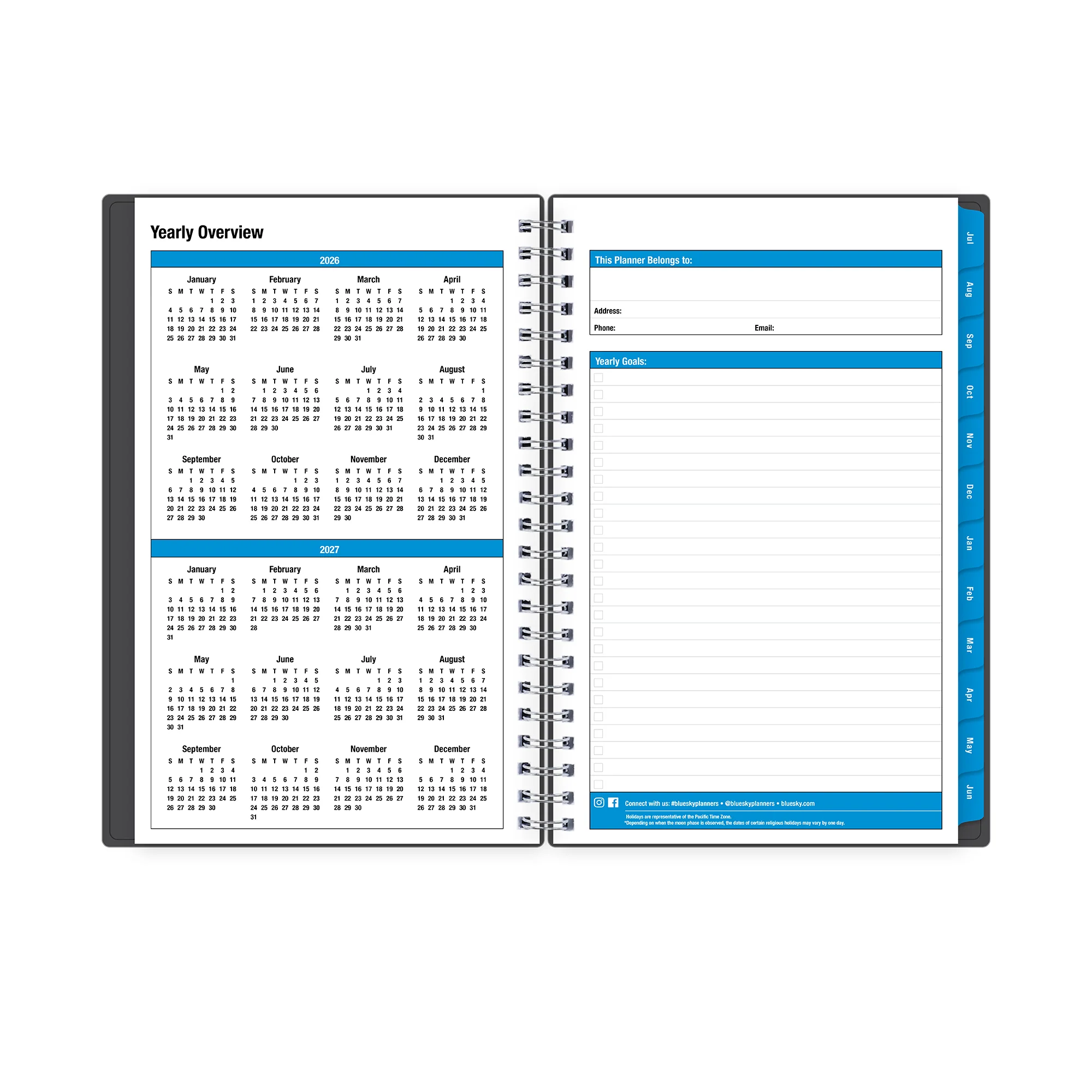 Collegiate 2026-2027 Weekly 5x8 Planning Calendar - Image 5