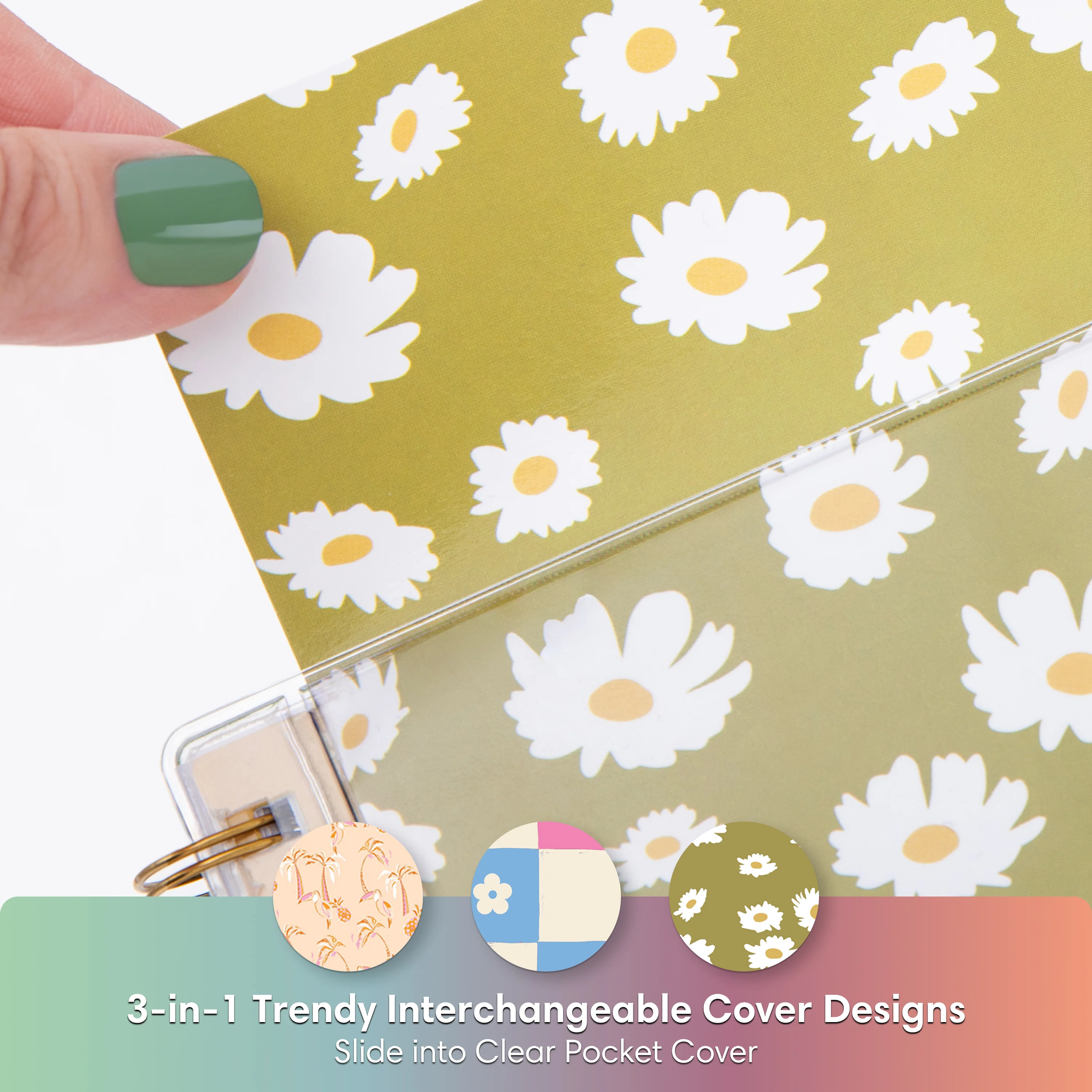 Coreen 2026-2027 Weekly Monthly 8.5x11 Planning Calendar - Interchangeable Cover - Image 6