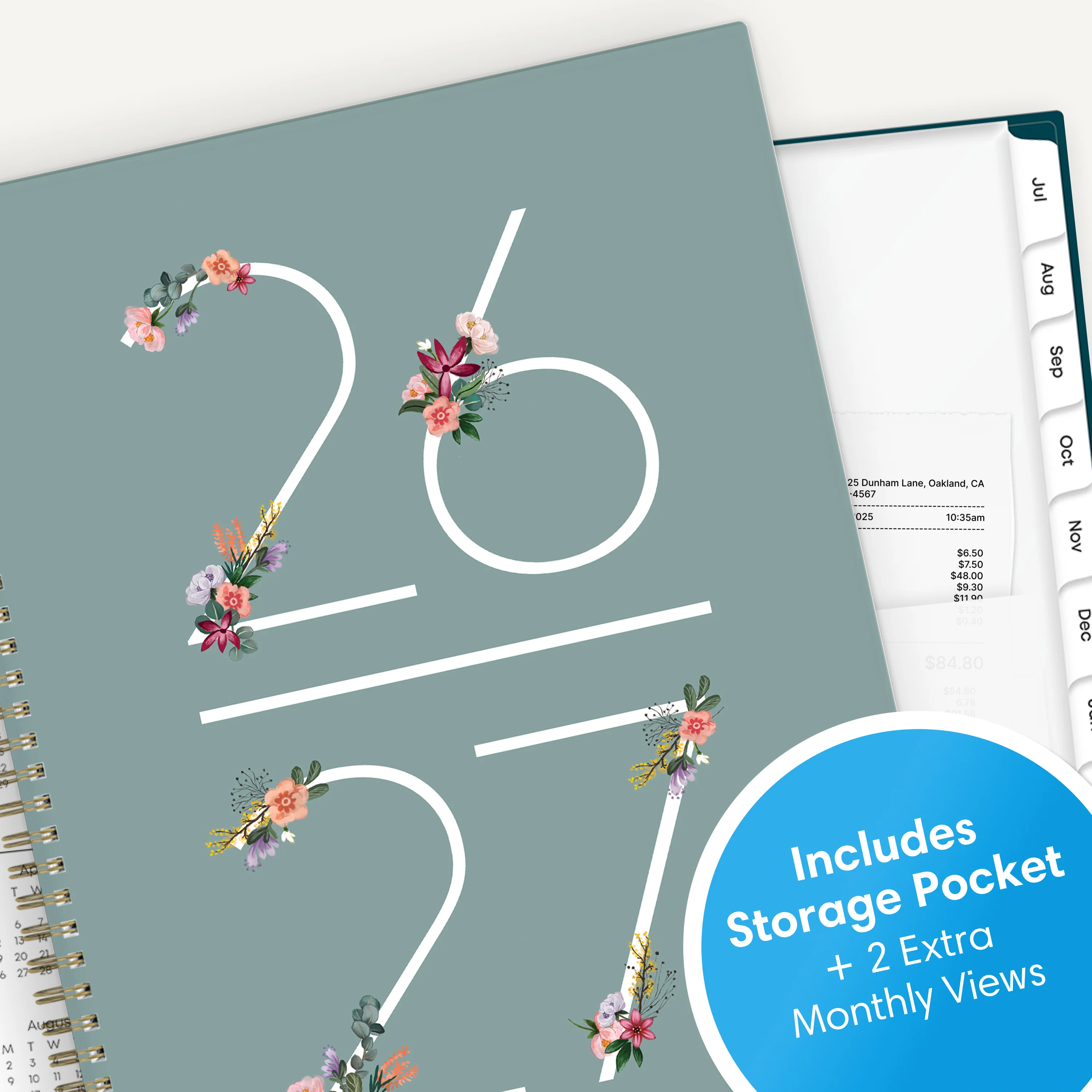 Greta 2026-2027 Weekly Monthly 8.5x11 Planning Calendar - Image 8