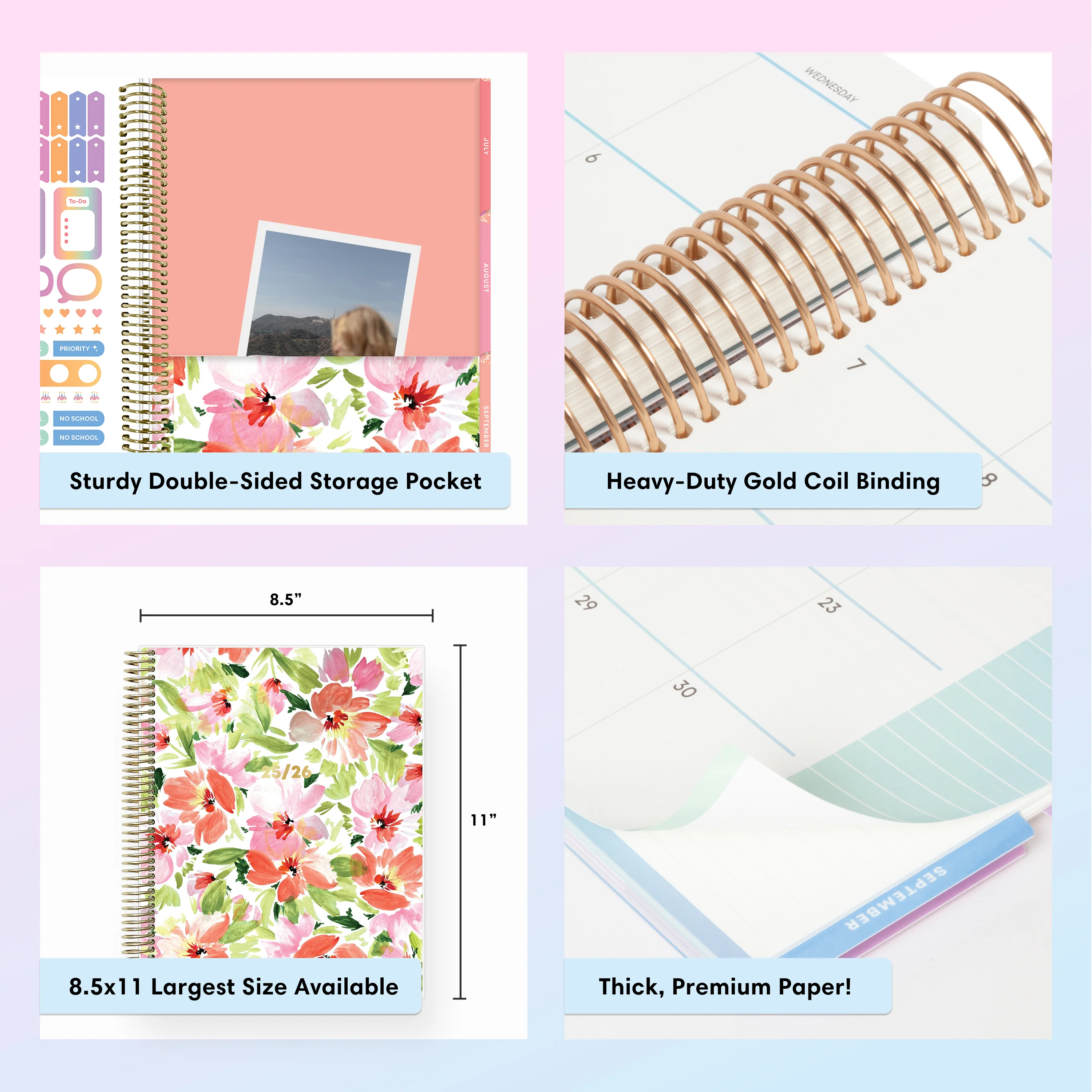 Meilani 2026-2027 Weekly and Monthly 8.5x11 Teacher Lesson Planner - TeachWell® - Image 7