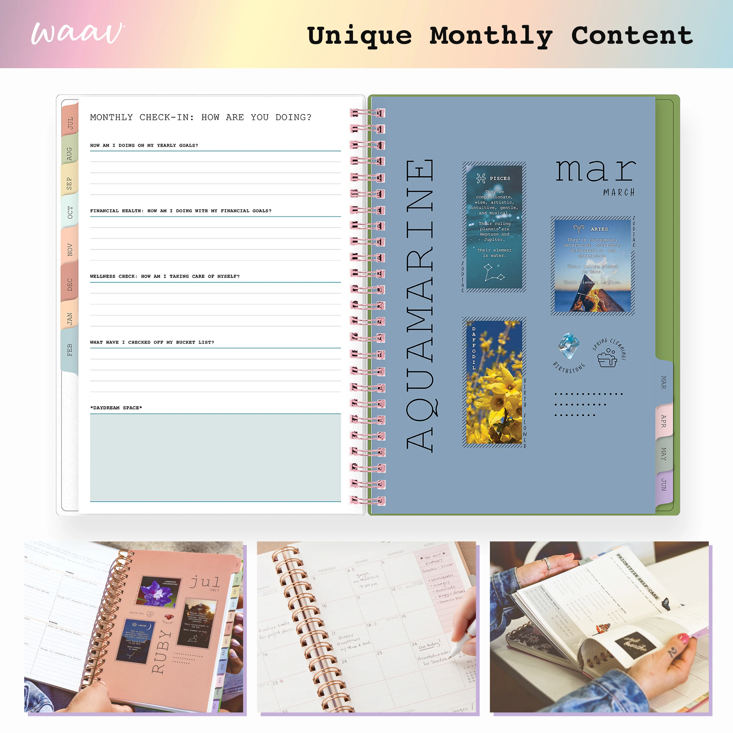Michelle 2026-2027 WAAV Weekly Planner Notes 5.875x8.625 - Image 5