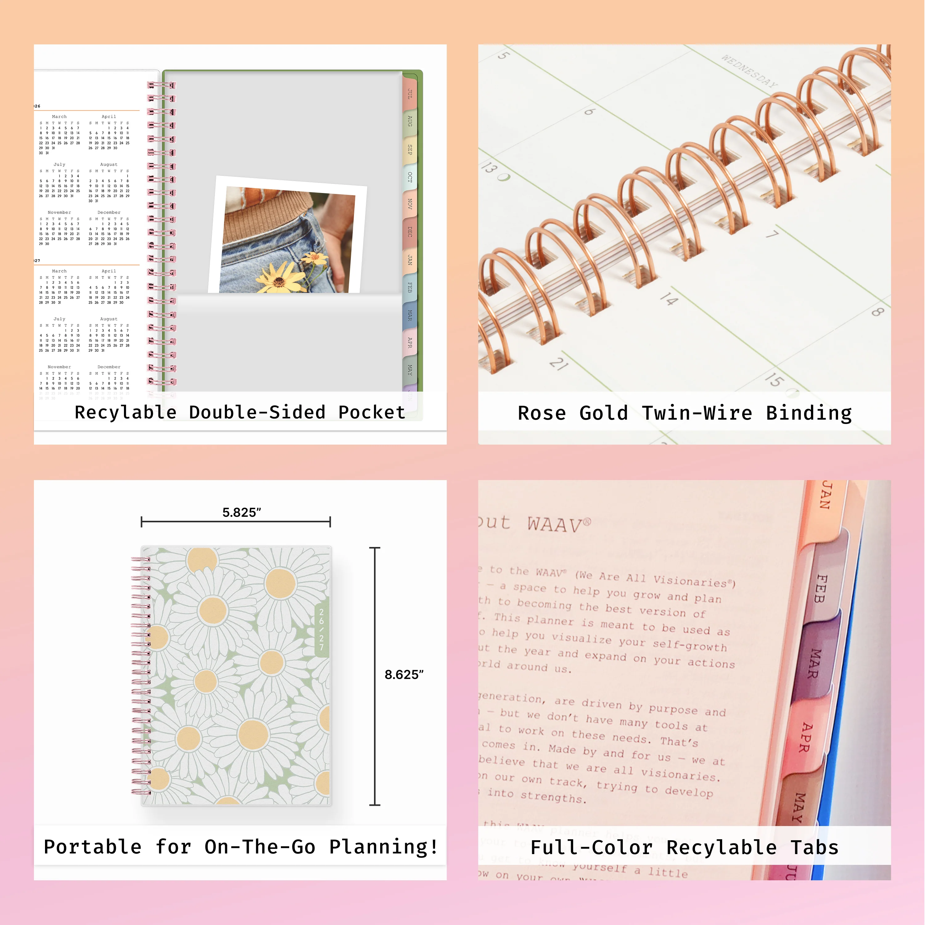 Michelle 2026-2027 WAAV Weekly Planner Notes 5.875x8.625 - Image 8