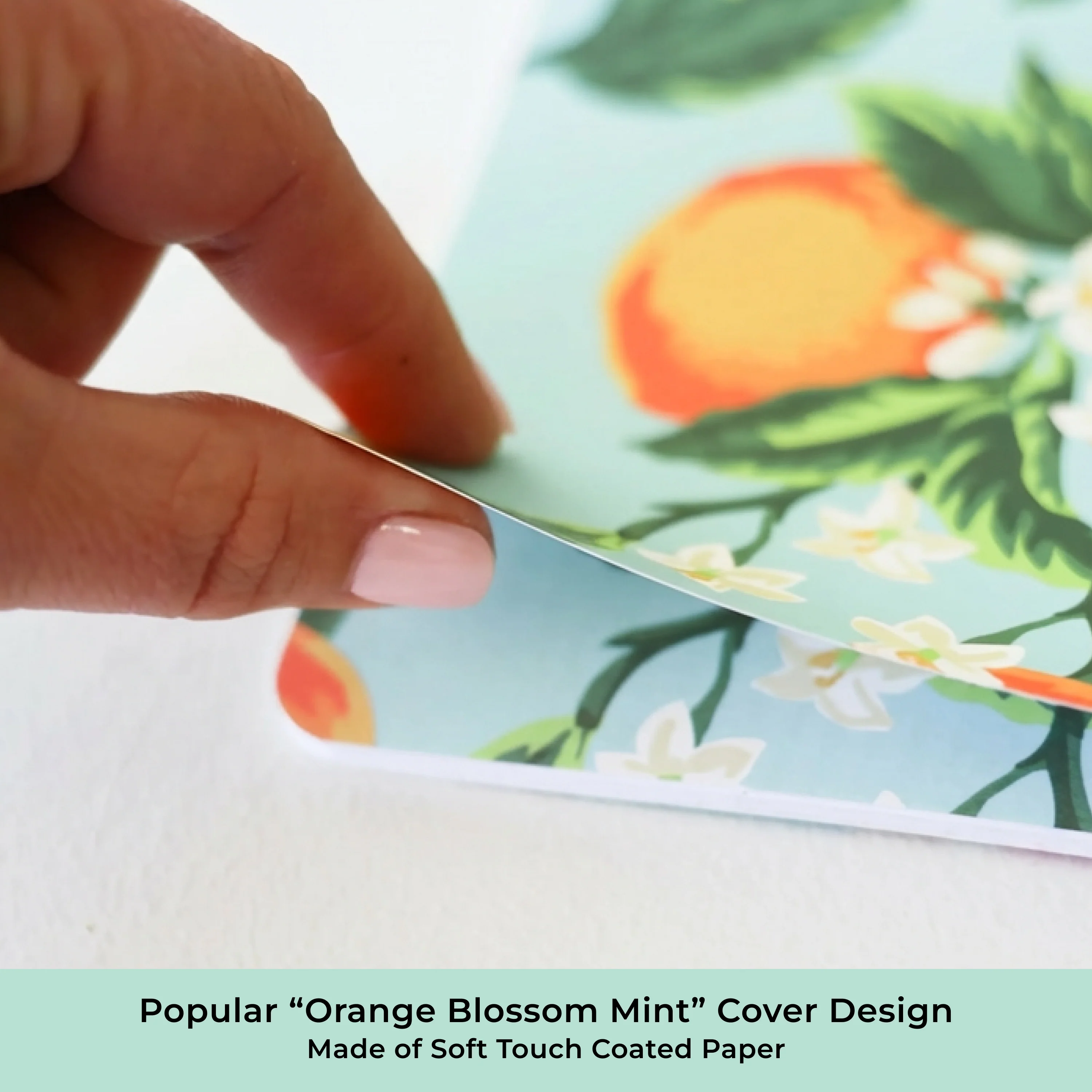 Orange Blossom Mint 2026-2027 24-Month 8.5x11 Day Designer for Blue Sky Planning Calendar - Image 8