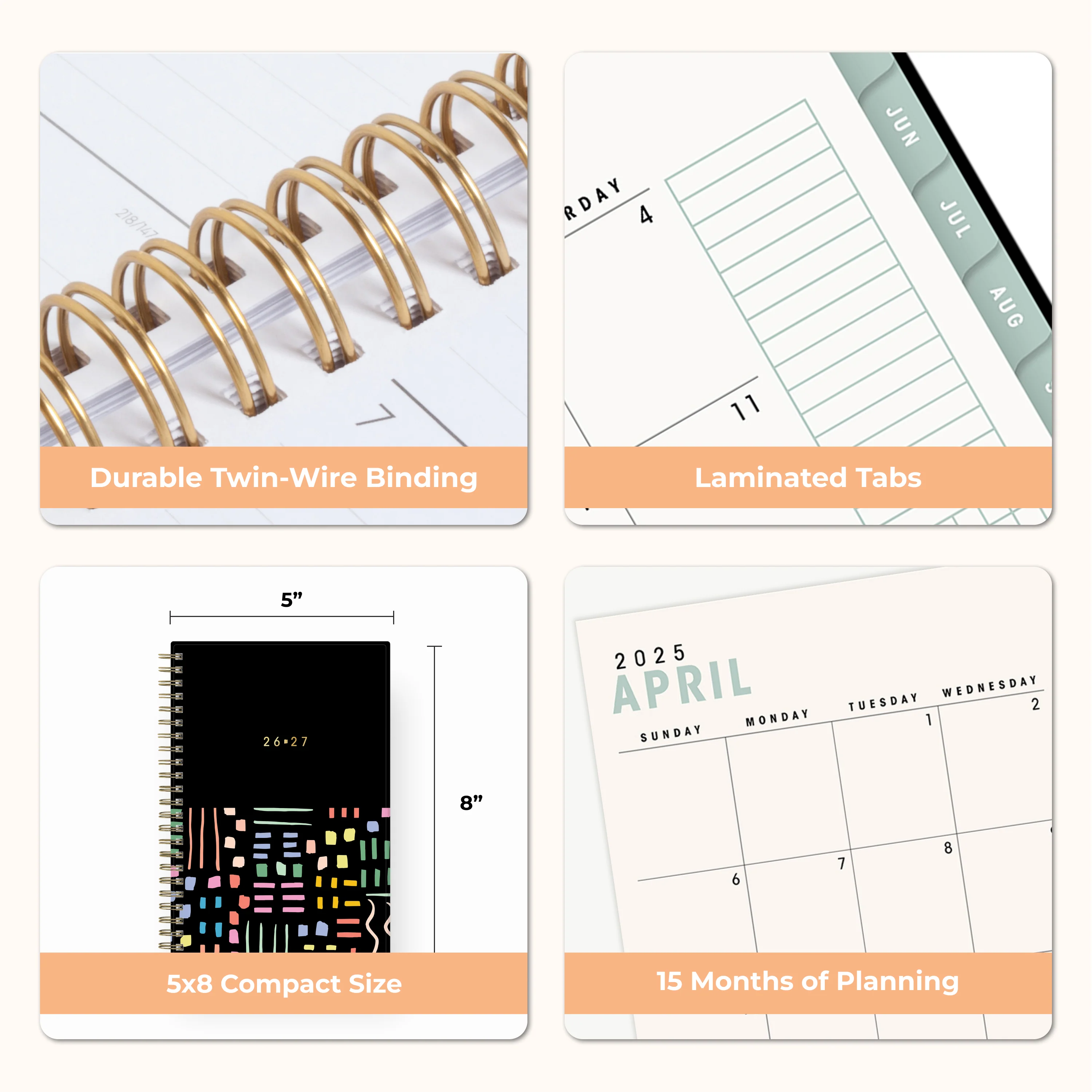Rainbow City 2026-2027 Weekly 5x8 15-Month Planning Calendar - Brook Gossen - Image 7