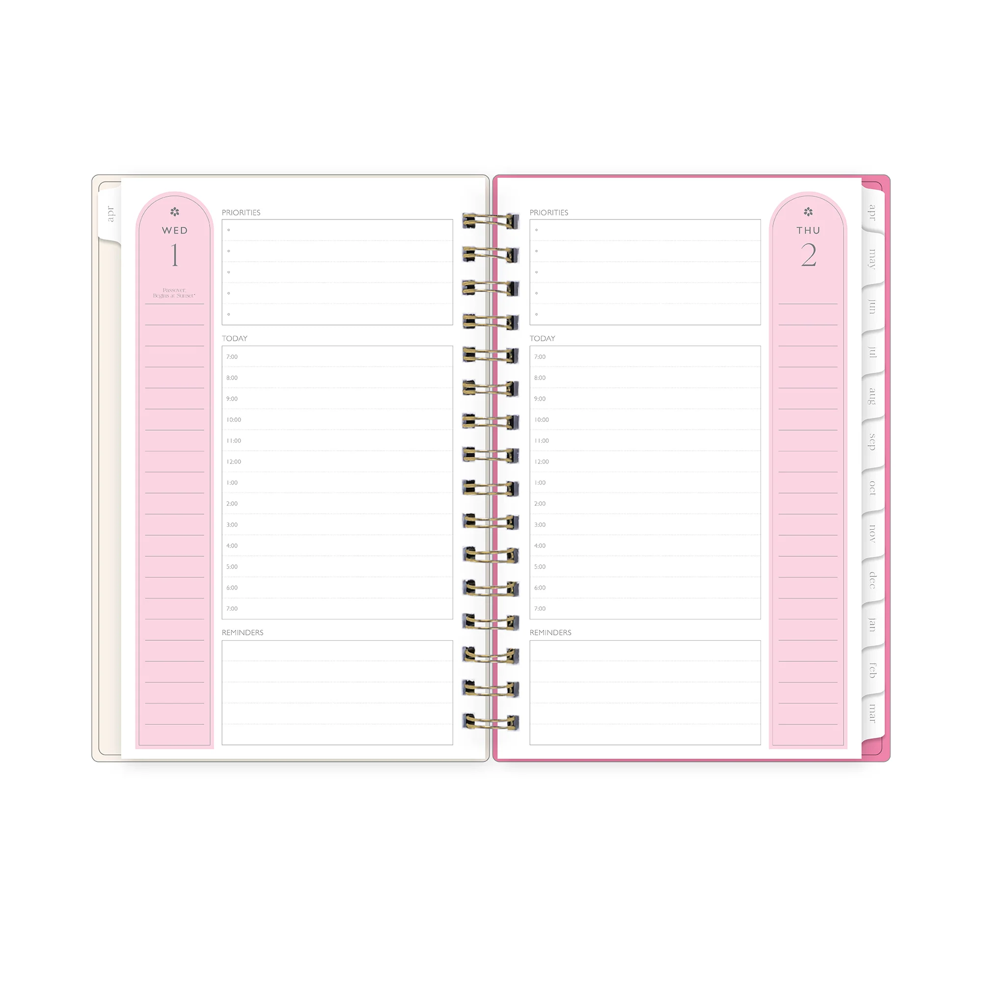 Spot 2026-2027 Daily 15-Month Planning Calendar 5x8 - Rhi James - Image 3