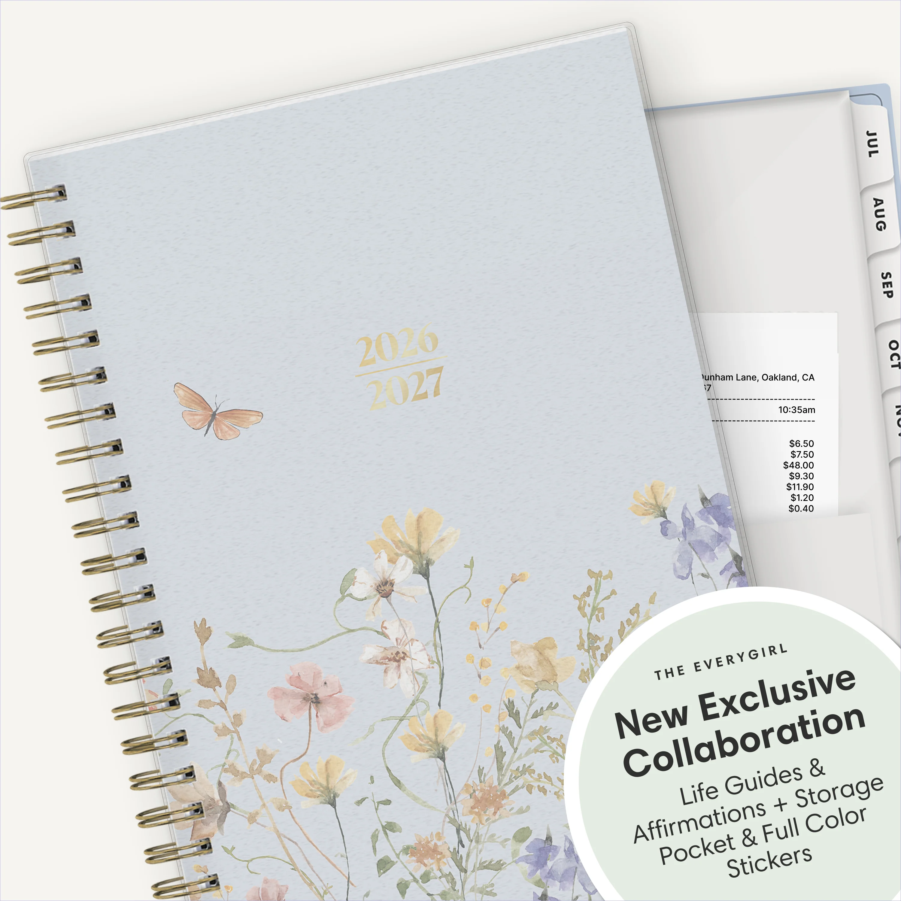 Stratford Coastal 2026-2027 Weekly Monthly 5x8 Planning Calendar - The Everygirl - Image 7