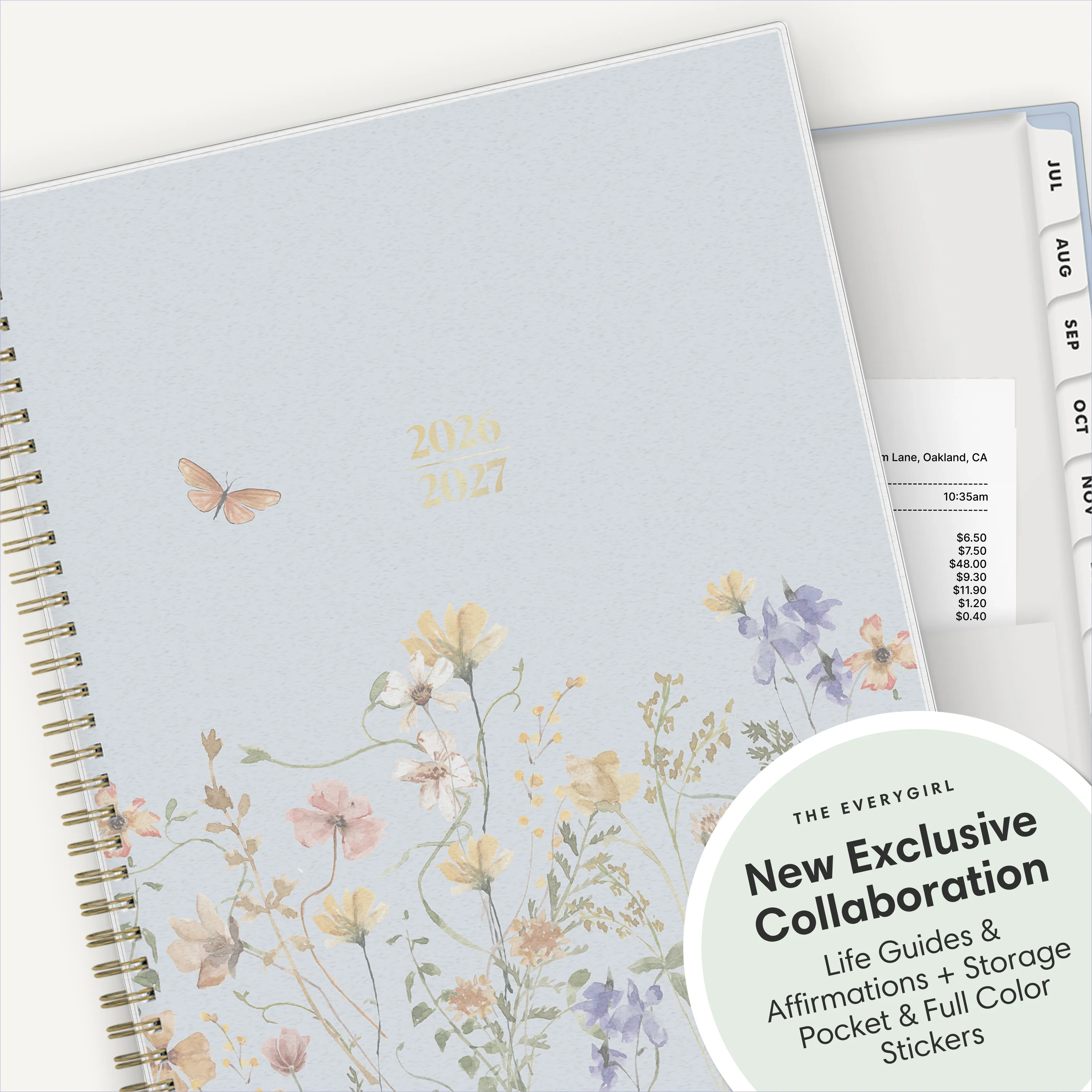 Stratford Coastal 2026-2027 Weekly Monthly 8.5x11 Planning Calendar - The Everygirl - Image 8